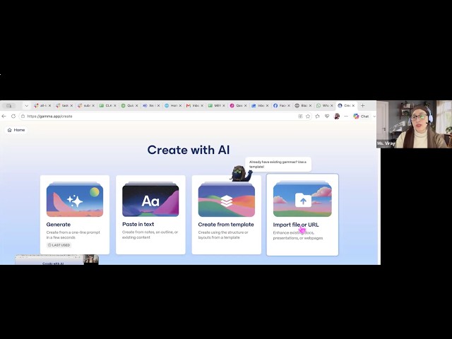 Video guide on how to create a portfolio webpage
