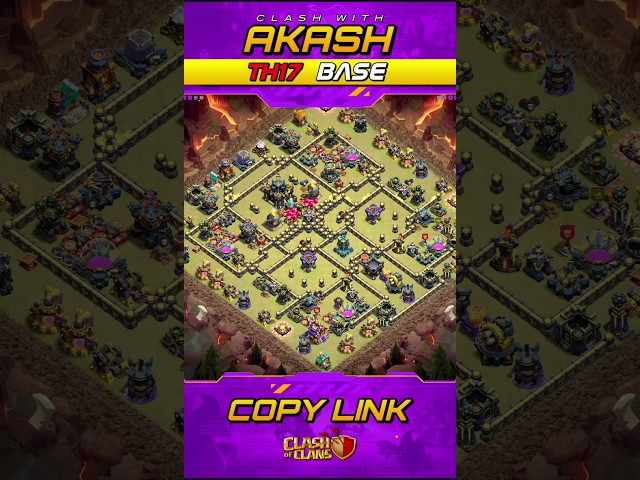 Only 1 Star TH17 War Base 2026 Anti 2 Star Anti Dragon Anti Root Rider Clash of Clans 🔥