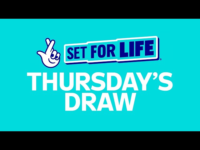 The National Lottery Set For Life draw results from Thursday 17 September 2026