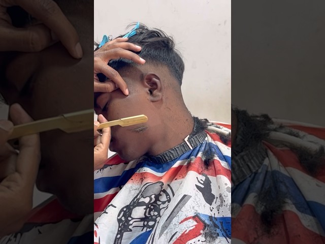 ASMR 4 class beard shaving straight razor