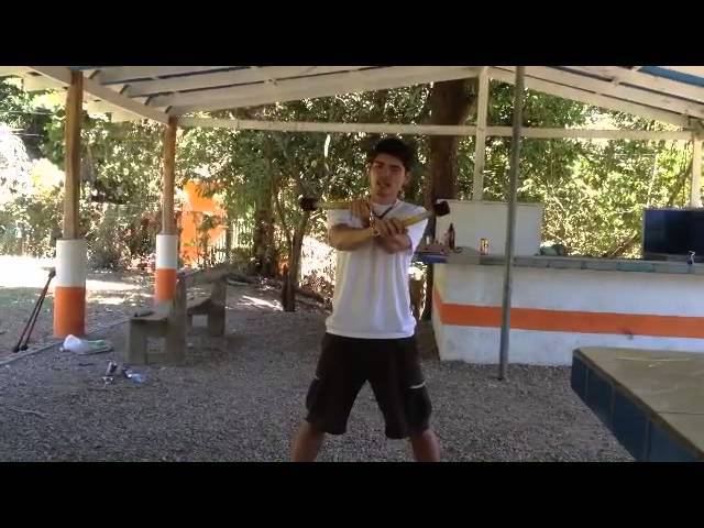 Nunchakutricks Week 8: Some combos, rolls and bounces