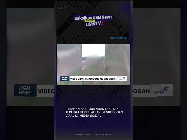Action of 2 Boys Involved in a Fight in Grobogan #usmnews #usmtv #bullying #viral #grobogan