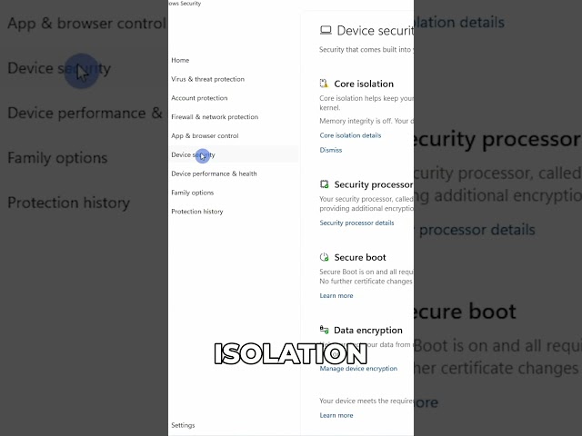 🔐How to make your Windows PC more secure?  #shortvideo #privacyfirst #windows