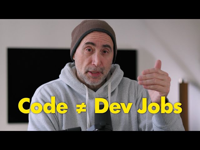 Learning to Code won't Get you a Job in 2026