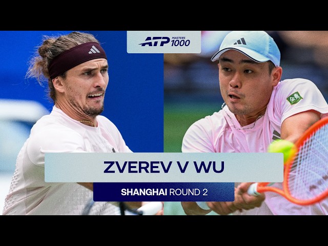 Alexander Zverev vs Wu Yibing Highlights | Shanghai 2026 Round 2