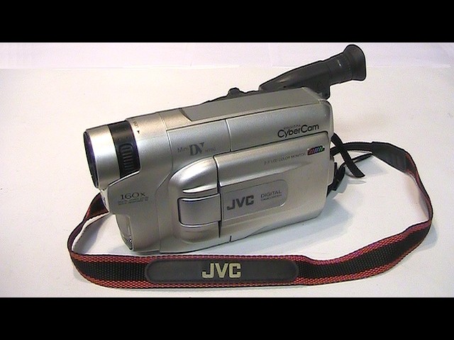 Digital in disguise: MiniDV in a VHS-C camcorder body - JVC GR-DVF10
