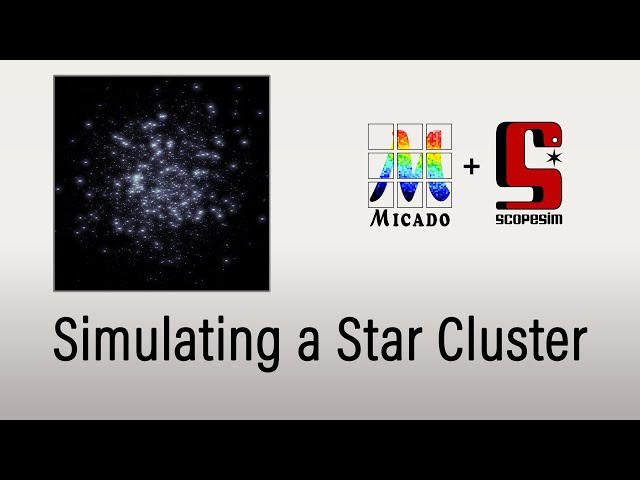 ScopeSim Tutorial: Simulating a Star Cluster from a FITS image