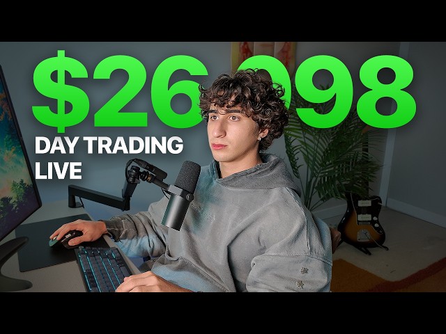 How I Made $26,098 Day Trading in 9 MINUTES (100 POINT BANGER)