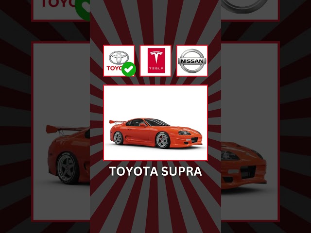 Guess The Car Brand By Car