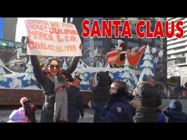 OMG SANTA CLAUS Said Our Name