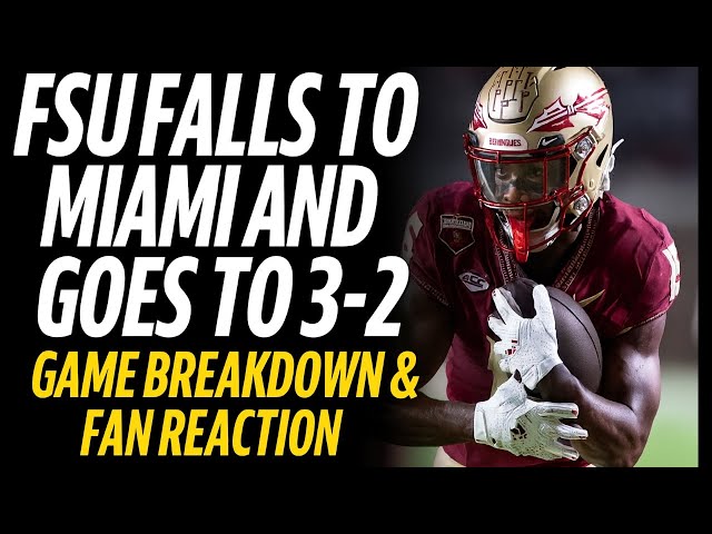 FSU Drops Second Straight Game | CJ Reacts + Fan Call-In Show 🔥