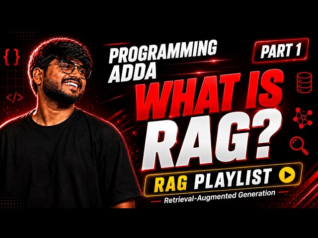 Introduction to RAG | Everything You Need to Know Before Building AI Chatbots | Part 1