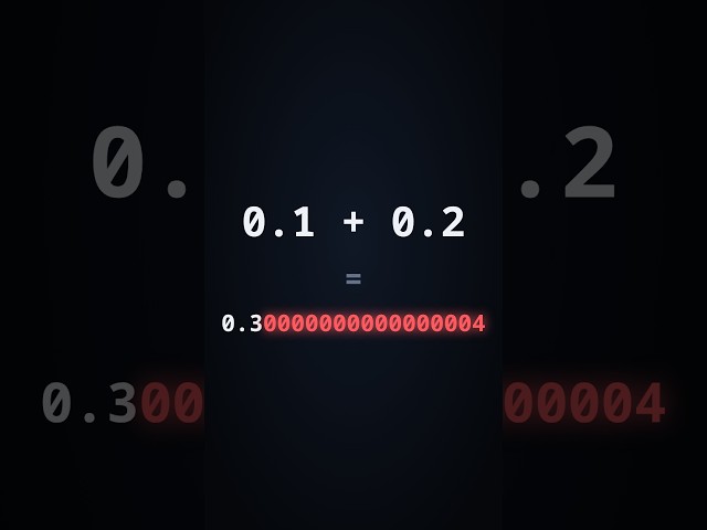 Почему 0.1 + 0.2 != 0.3 в Python #python #программирование