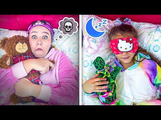 Ruby and Bonnie rules of a sleepover with friends