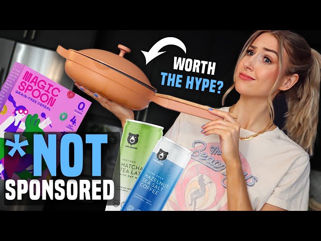 I Tested OVERLY SPONSORED Products I Found on Instagram... what actually works???