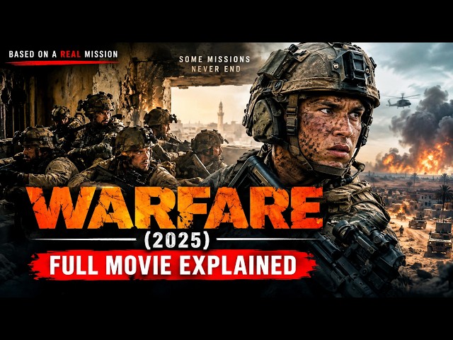 Warfare (2025) Full Movie Explained in English | Iraq War SEAL Mission & Ending Explained