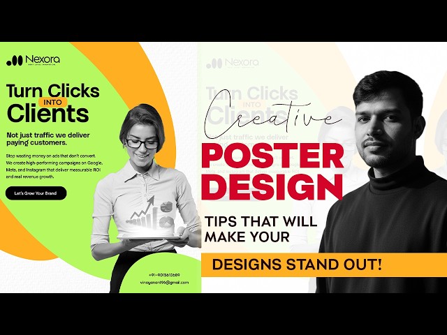 🔥 2 Poster Design Tips That Will Make Your Designs Stand Out!