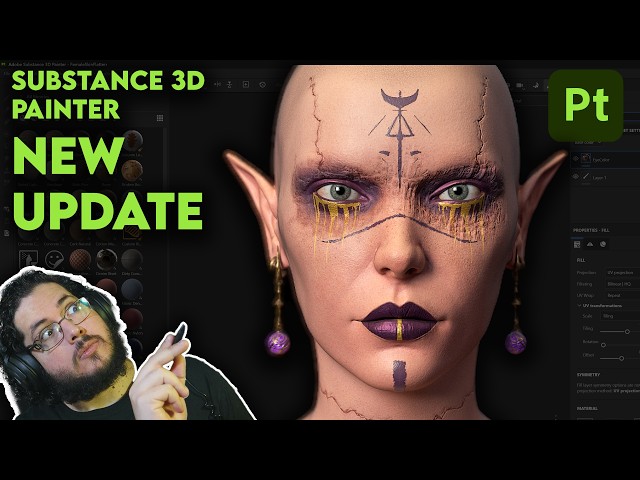Substance 3D Painter NEW Features!