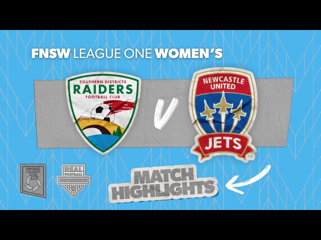 League One Women's Semi Final Highlights – SD Raiders v Newcastle Jets