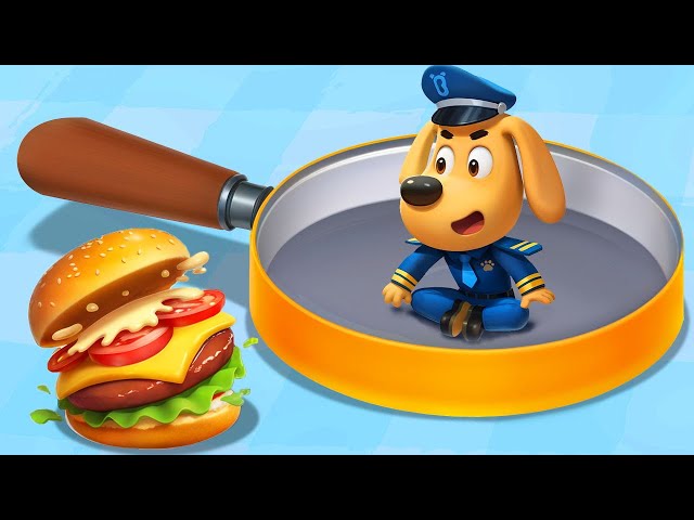 Food Delivery | Food Safety and Habits | Preschool Educational Cartoon | Sheriff Labrador