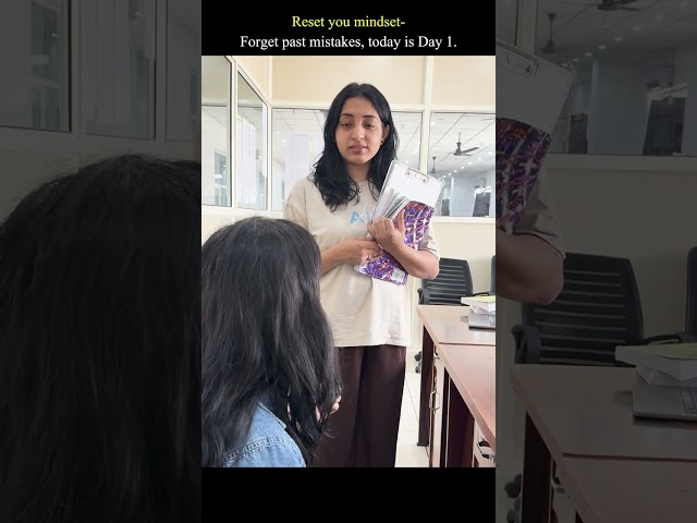POV: When you start fixing your studies