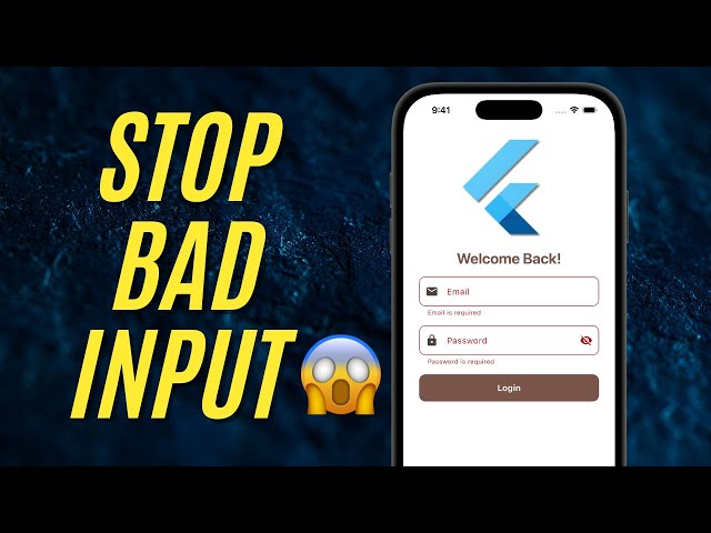 Form Validation in Flutter ✅ Step-by-Step Tutorial 🧠