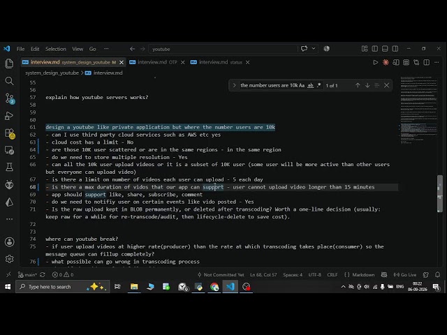 using claude to ace system design interview