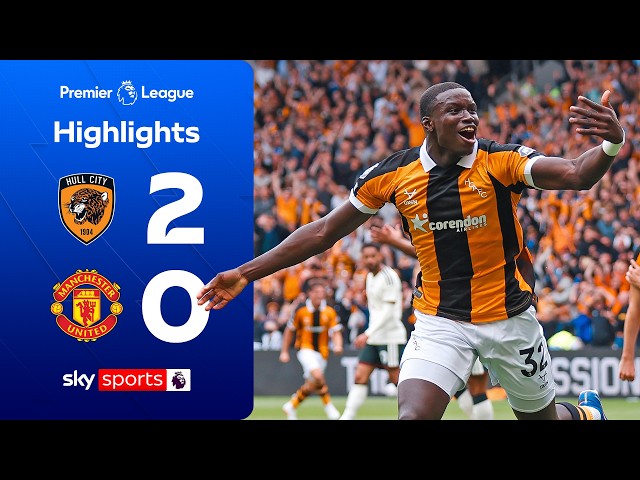 Tigers STUN Man Utd on PL return 🐯 | Hull City 2-0 Man Utd | Premier League Highlights