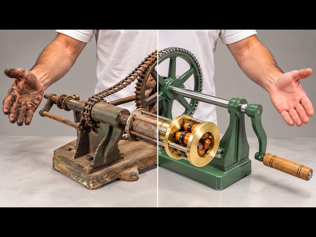 I Restored a 100-Year-Old Wine Bottle Crimper