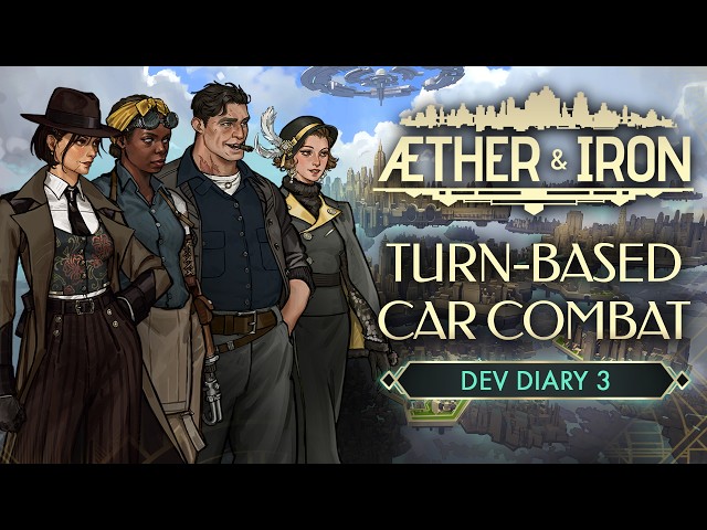 How We Made High-Speed Car Chases Work in Turn-Based Combat | Aether & Iron Dev Diary 3