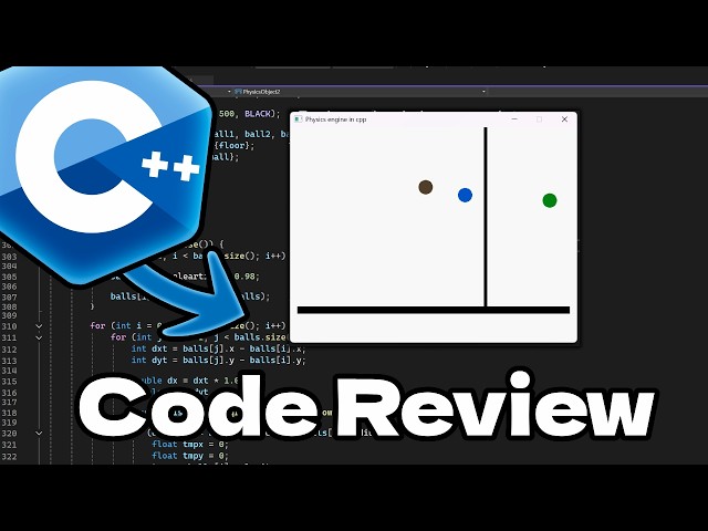 Simple Physics Engine in C++ code review!