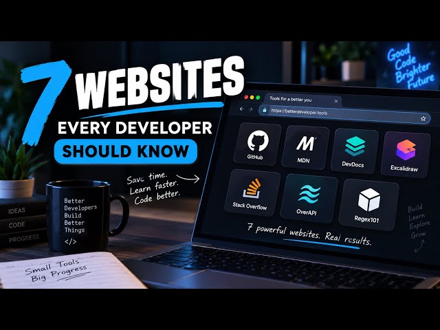     7 Websites Every Developer Should Know