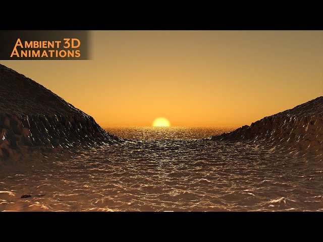 Ocean Sunrise Ambiance with Wave Sounds