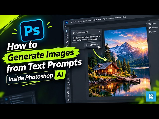 How to Generate Images from Text Prompts Inside Photoshop (2026)