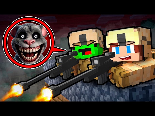 How Mikey and JJ Hunting on TOM.EXE in Minecraft at 3:00 AM !? - Maizen