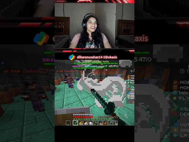 Fighting with mobs and getting Heavy Core in Minecraft Game 🎮 #gaming #minecraft #game #gameplay