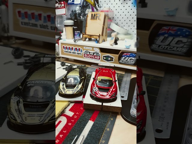 Sunday arvo slotcar tune session. #slotcars #racing #mclaren #hypercar