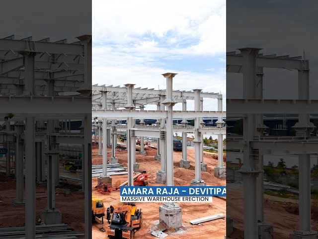 How 2,400 MT of Steel Becomes a Warehouse
