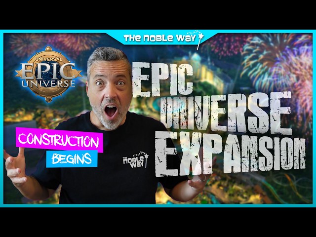 Epic Universe Expansion Details! Second Phase of Epic Universe Begins! Universal Orlando Resort
