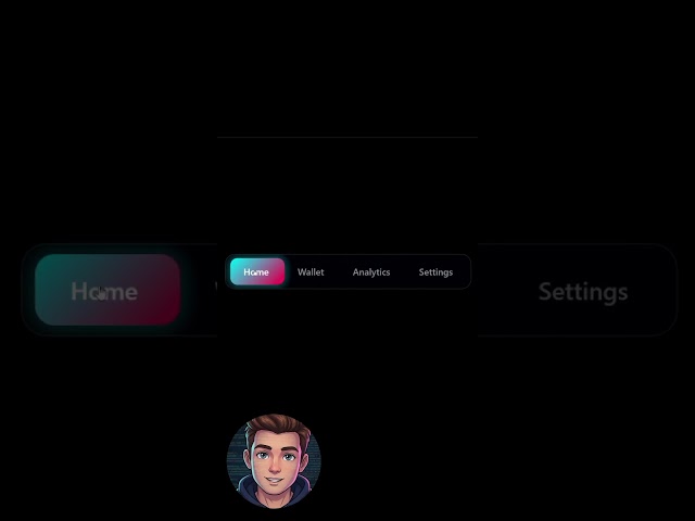 Build an Ultra-Sleek Animated Navbar with HTML CSS & JS
