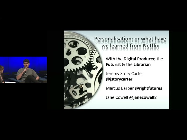 Personalisation or What we have learned from Netflix