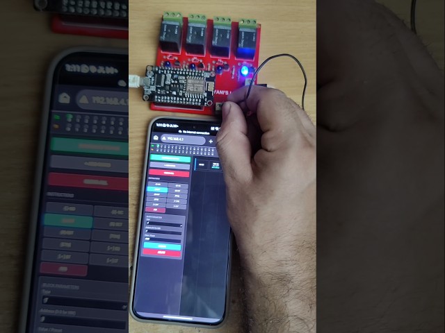 Web Editable NodeMcu PLC #kiyanislab #jlcpcb #arduinoproject #diyproject #plc
