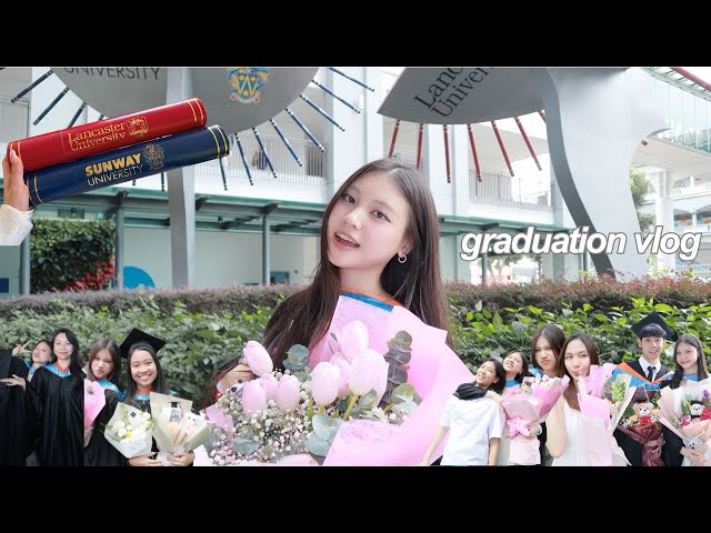 uni graduation vlog 2026! 👩🏻‍🎓 photoshoot, being sick?, last time meeting uni friends 🥺