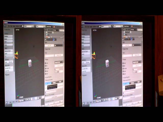 Updating Stereoscopic Camera in Blender (10/06/12 - S2:Day146) yt3d