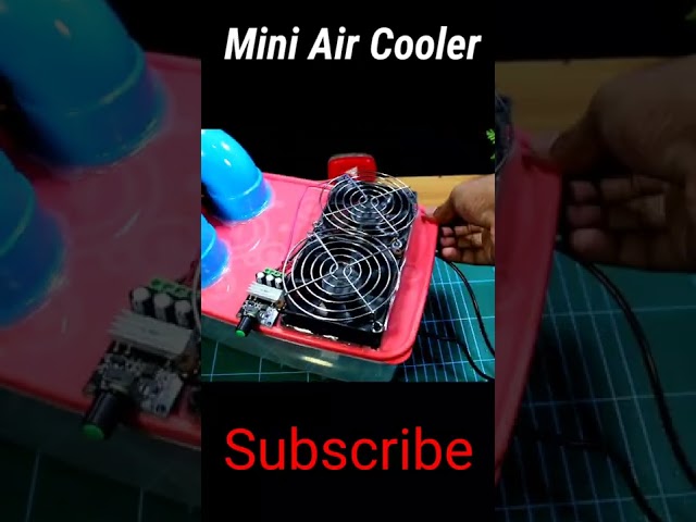 Diy Mini Air Cooler, Mini Ac #shorts