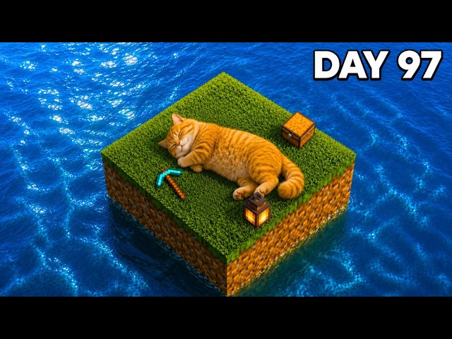 Minecraft OceanBlock but with Cats (Full Episode)