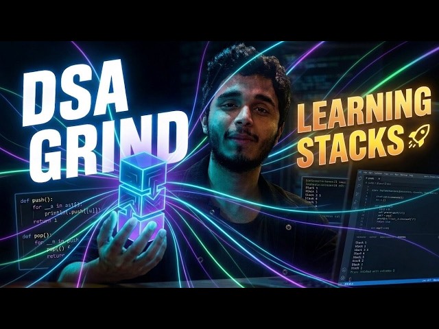 Day #100 | DSA & LeetCode Journey | Stacks | Live Coding Session