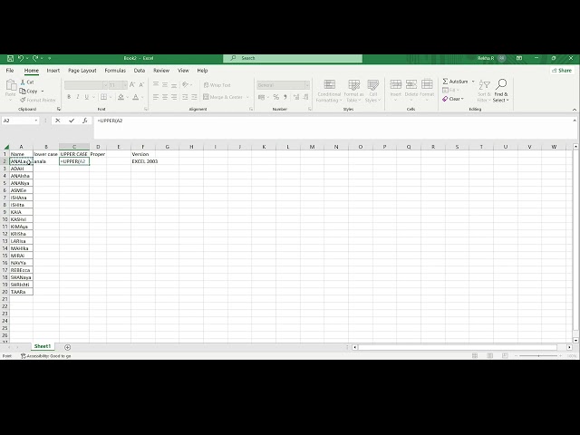 Text Formatting