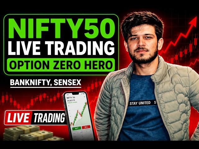 NIFTY 50 LIVE TRADING 🔴 | Option Trading | BANKNIFTY & SENSEX analysis #livetrading #nift