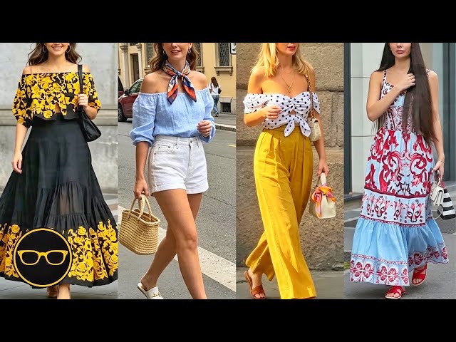 THE HOTTEST ITALIAN Dresses SUMMER 2026 Elegant Dress LUXURY Style & Milan Street Fashion Heat Wave